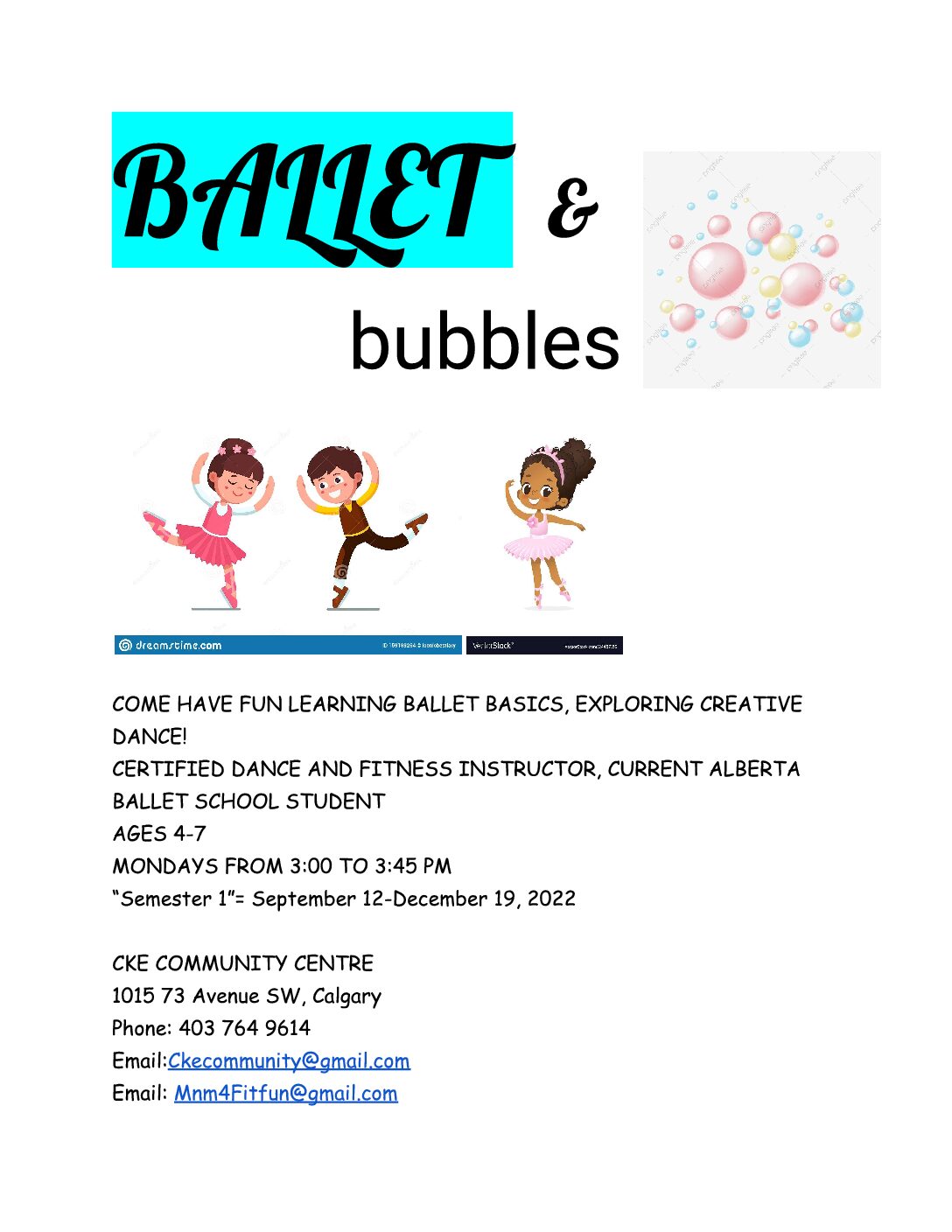 Ballet & Bubbles