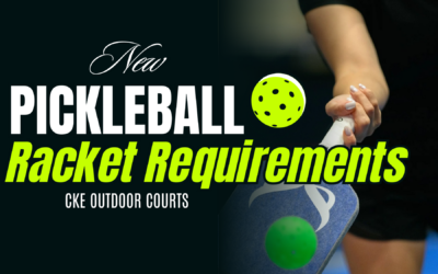 Outdoor Pickleball Court Paddle Requirement